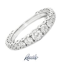 Anello Recarlo Donna in Oro bianco Diamante 0.75 Ct R01MS747/080-14 - R01MS747/080-13